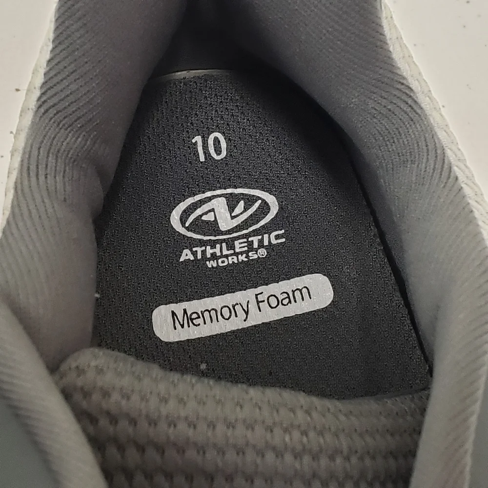 Athletic Works Womens Memory Foam Sneakers Shoes Size 10 - Picture 6 of 9